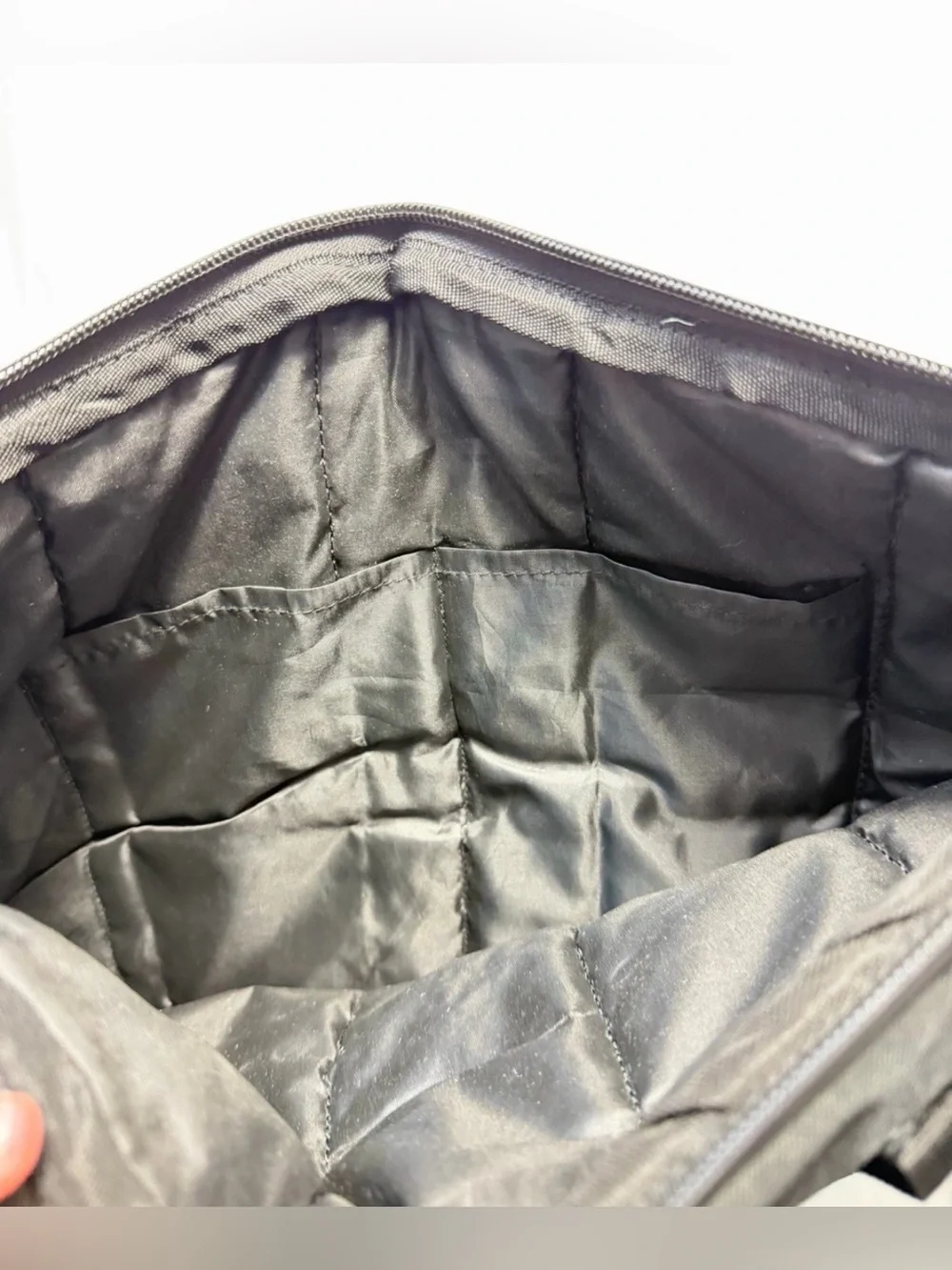 Sloppy Hippo 10” x 17” Rectangular Flat Soft Padded Bag Black Waterproof Durable